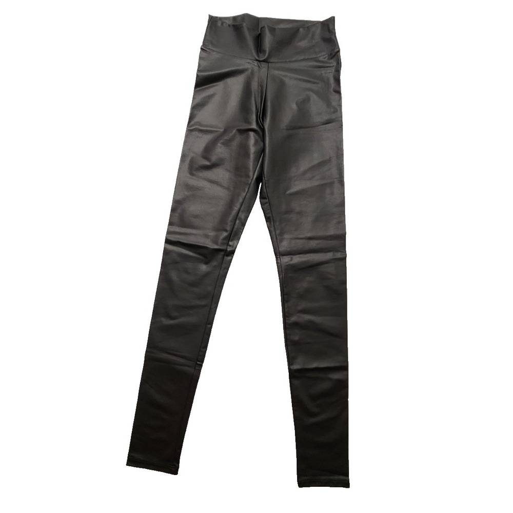 La Scala Womens Leggings Polyester Black Size Small‎